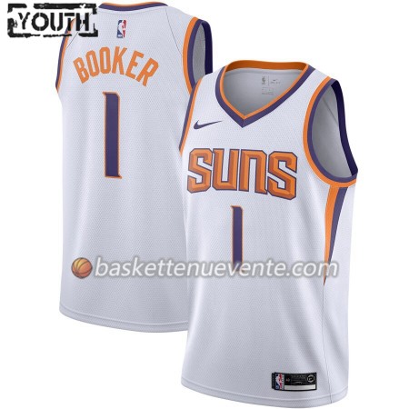 Maillot Basket Phoenix Suns Devin Booker 1 2019-20 Nike Association Edition Swingman - Enfant
